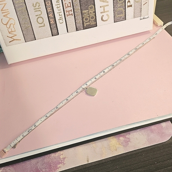 ✨ Tiffany & Co. Cushion Tag Vintage Necklace Sterling 925 Rare Engravable✨ - Picture 15 of 17